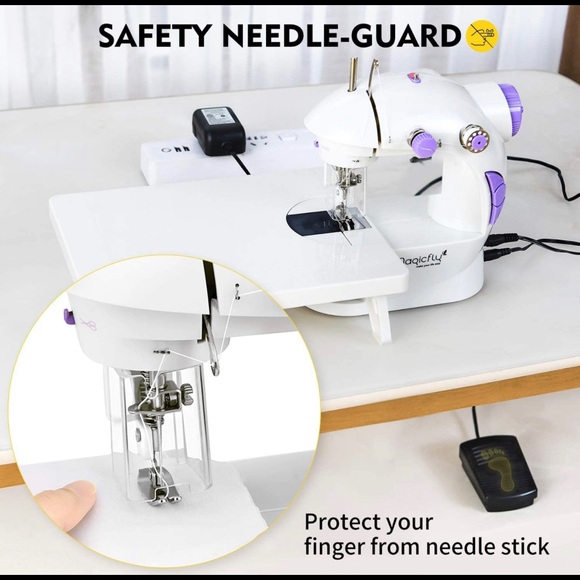 Magicfly Mini Sewing Machine for Beginner, Dual Speed Portable Sewing Machine - Picture 5 of 6